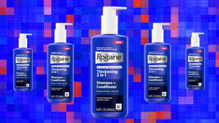 rogaine 2-in-1 thickening shampoo conditioner