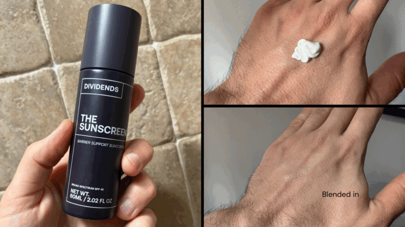 Dividends: The Men’s Skincare Startup Betting on Just 4 Products 7 Dividends The Sunscreen