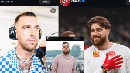Photos from Travis Kelce's + Kansas City Chiefs' Instagrams