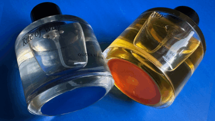 rite of way fragrances rising sun outer realm Blue Print by Adam Hurly