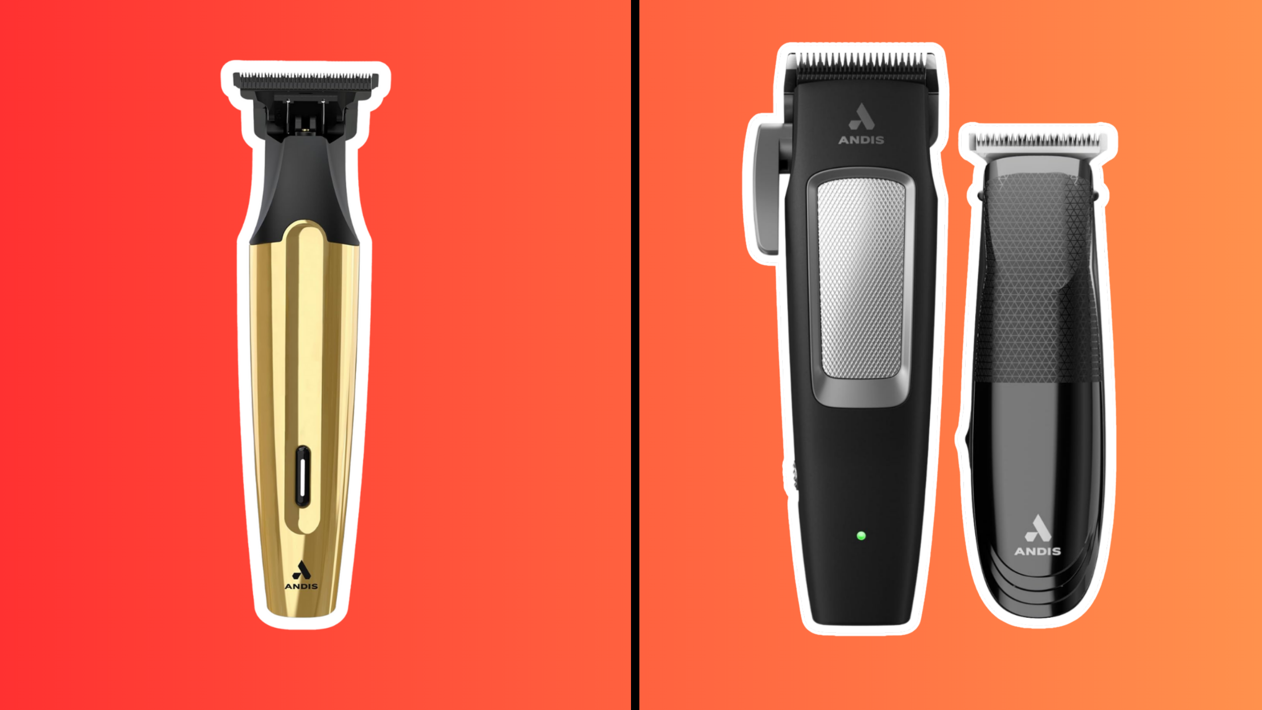 comparing two different Andis inSIGHT models, one of which comes with the incred trimmer.
