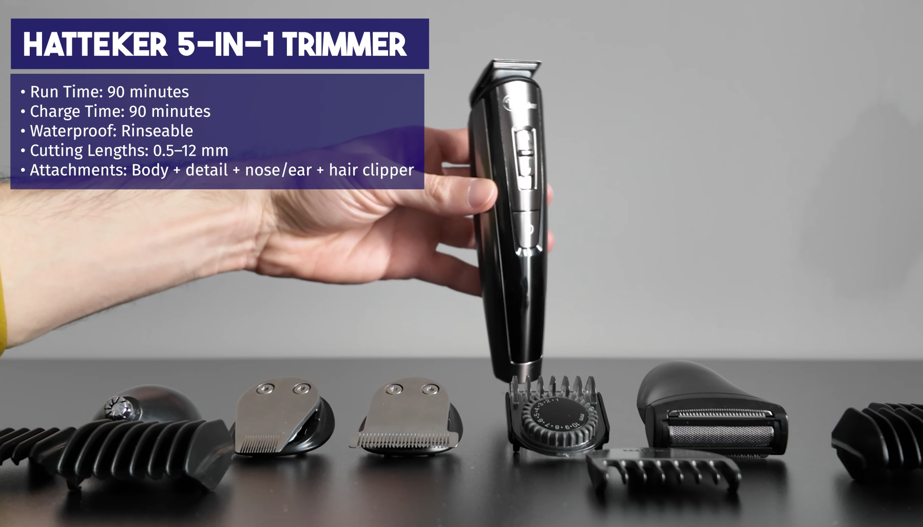 Hatteker 5-in-1 Trimmer