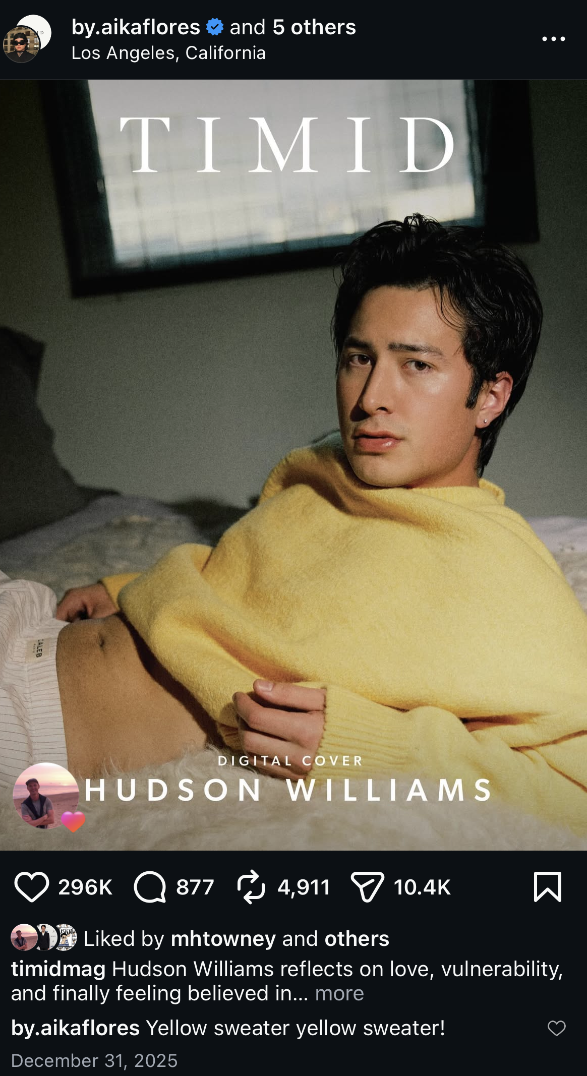 hudson williams timid 1