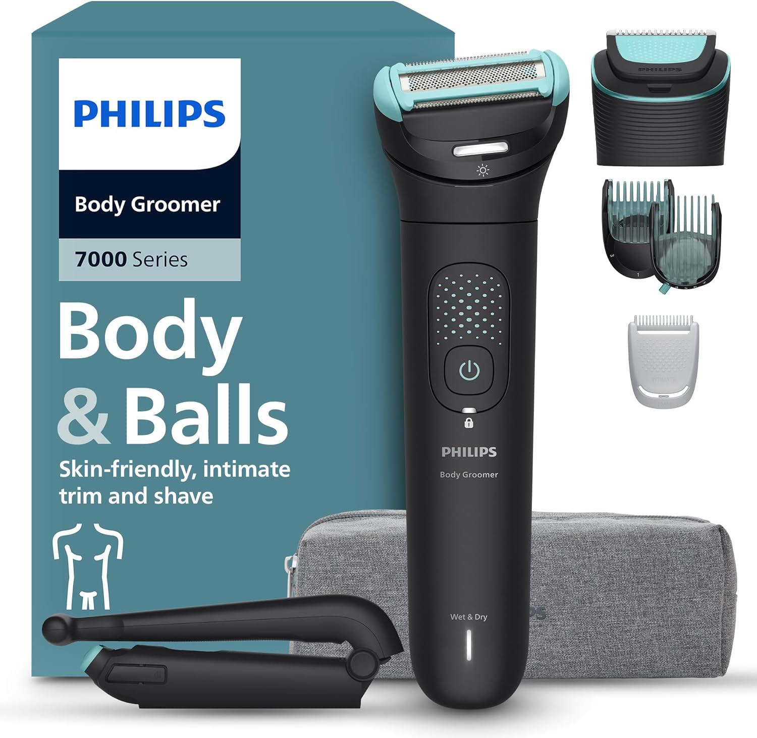 philips norelco bodygroom 7000 body and balls