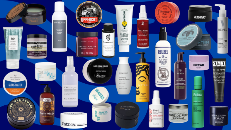 various mens hair stylers