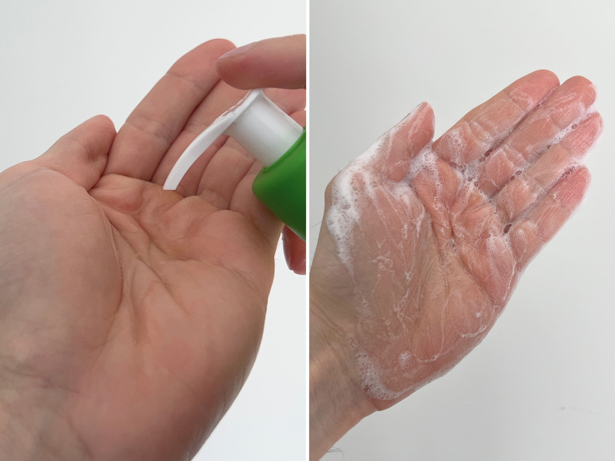 CeraVe Hydrating Foaming Oil Cleanser Texture