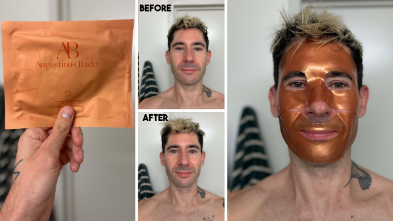 augustinus bader face mask review men