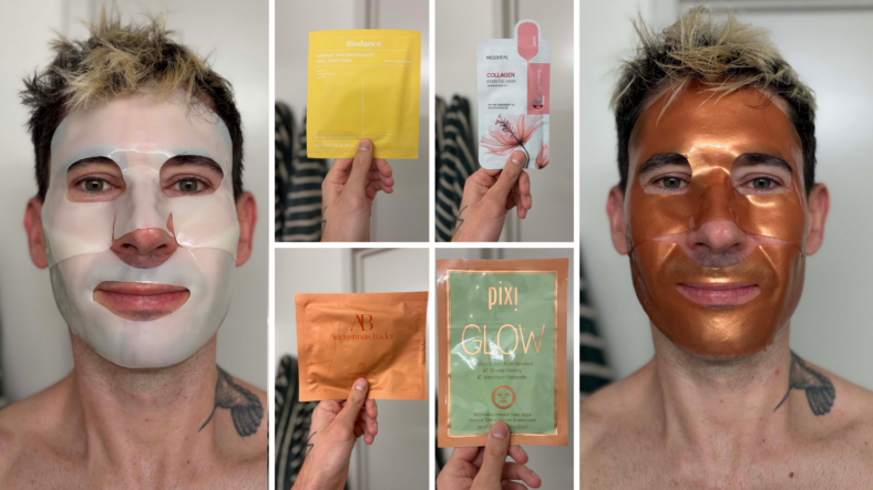 best sheet masks for men tested