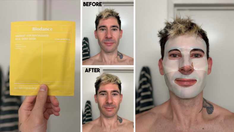 biodance face mask review men