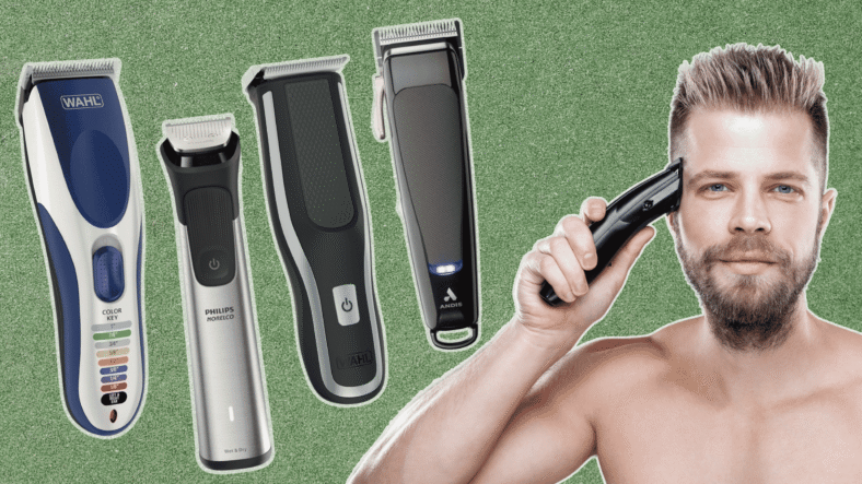 Four Hair Clippers from Wahl, Philips Norelco, and Andis
